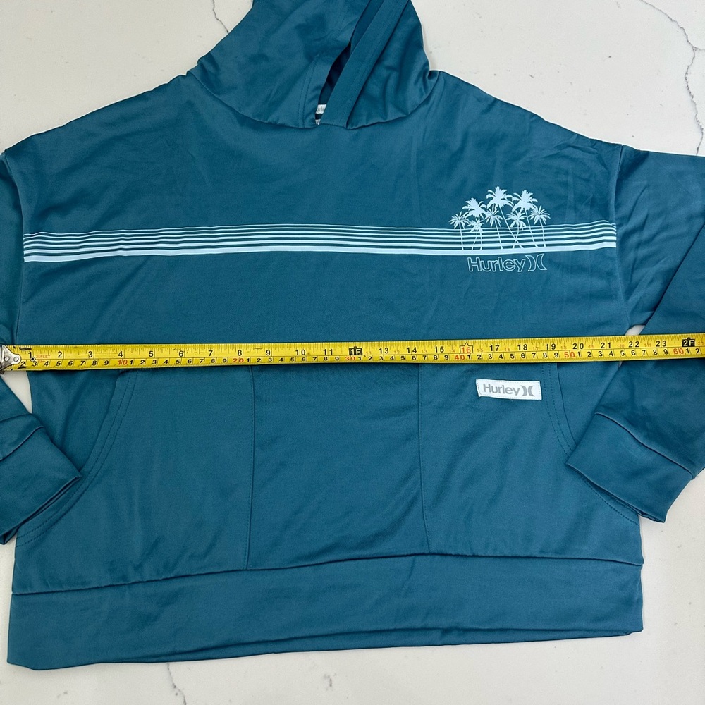 Hurley Blue Sweatshirt with White Stripe - Picture 3 of 6